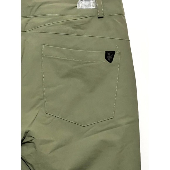 NWT Spyder Women's Green Activewear Convertible Pants Zip off Shorts Size Large - Picture 10 of 11